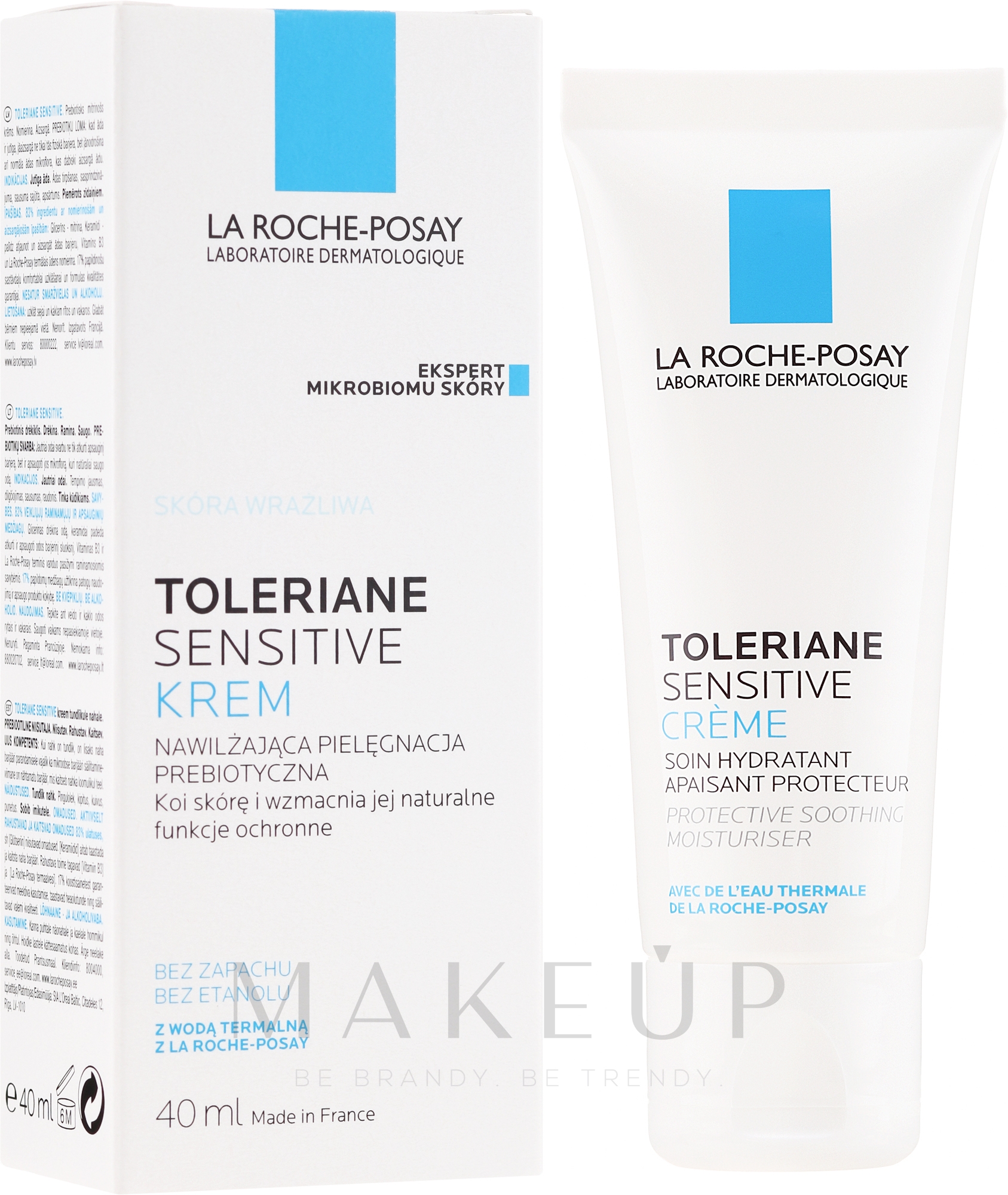 Probiotische und schützende Gesichtscreme - La Roche-Posay Toleriane Sensitive	 — Bild 40 ml