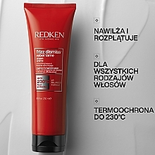 Glättende Hitzeschutz-Creme ohne Ausspülen - Redken Frizz Dismiss Rebel Tame — Bild N2