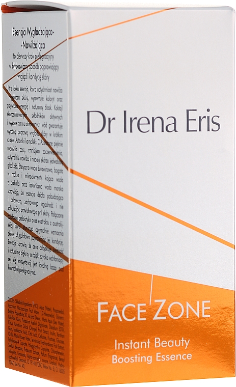 Feuchtigkeitsspendende und glättende Gesichtsessenz - Dr Irena Eris Face Zone Boosting Essense — Bild N1