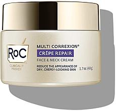 Düfte, Parfümerie und Kosmetik Straffende Lifting-Creme für Gesicht und Hals - Roc Multi Correxion Crepe Repair Face & Neck Cream