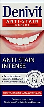 Aufhellende Zahnpasta Anti-Stain Intense - Denivit — Foto N1