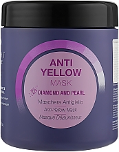 Maske gegen gelbes Haar mit violetten Pigmenten - Lisap Light Scale Anti Yellow Mask — Bild N3