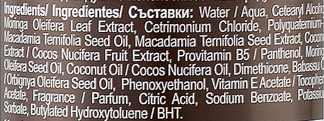 Conditioner mit Macadamia- und Moringa-Extrakt - Revuele Vegan & Organic Hair Conditioner Macadamia & Moringa Extracts — Bild N3