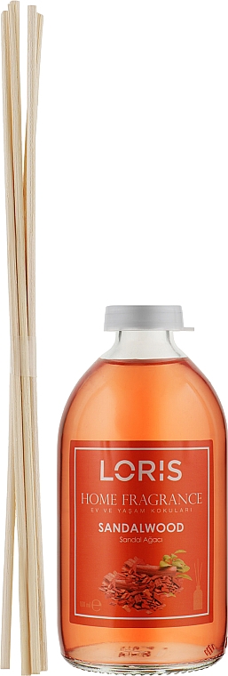 Raumerfrischer Sandelholz - Loris Parfum Home Fragrance Reed Diffuser — Bild N2