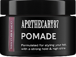 Düfte, Parfümerie und Kosmetik Styling-Pomade - Apothecary 87 Pomade