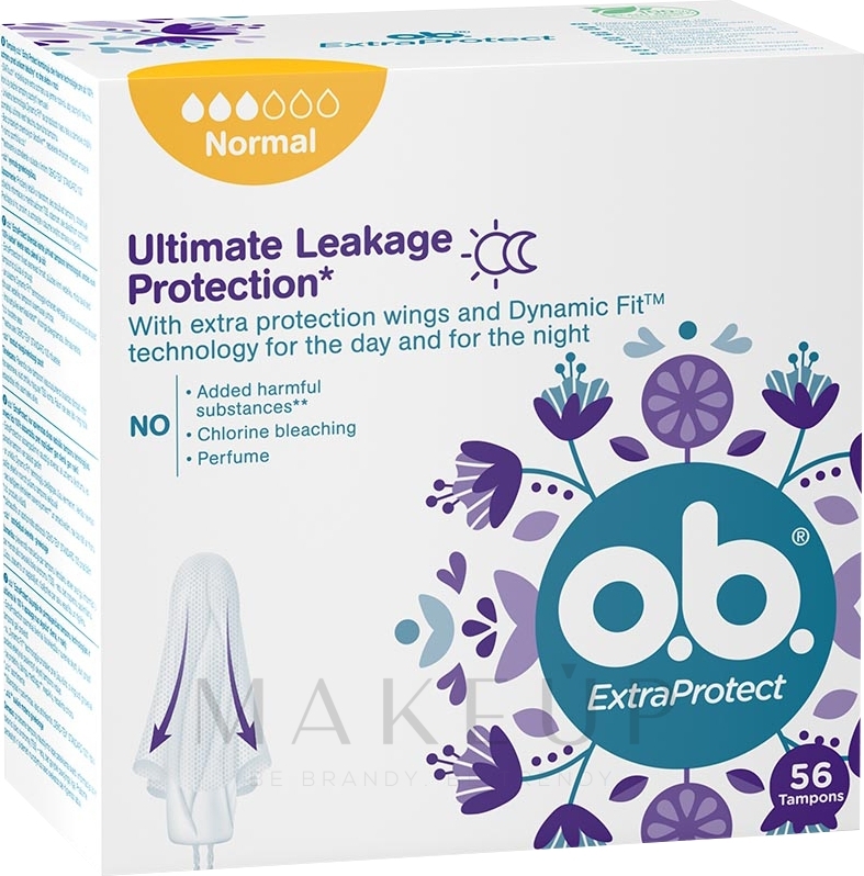 Tampons 56 St. - O.b. ExtraProtect Normal — Bild 56 St.