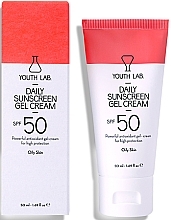 Sonnenschutz-Gelcreme für fettige Haut SPF 50 - Youth Lab. Daily Sunscreen Gel Cream SPF 50  — Bild N1