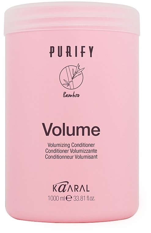 Creme-Balsam für dünnes Haar mit Cleananthus-Öl - Kaaral Purify Volume Conditioner — Bild N2