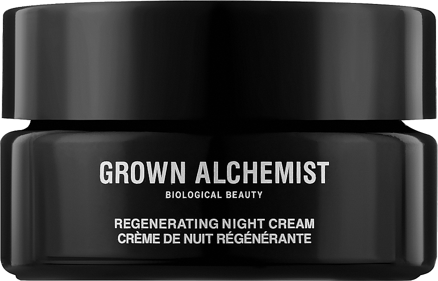 Regenerierende Nachtcreme für das Gesicht mit Peptiden - Grown Alchemist Regenerating Night Cream Neuro Peptide Violet — Bild N1
