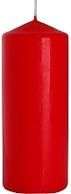 Düfte, Parfümerie und Kosmetik Zylindrische Kerze 60x150 mm rot - Bispol