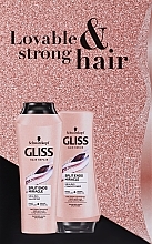 Düfte, Parfümerie und Kosmetik Haarpflegeset - Gliss Kur Split Ends Miracle Lovable & Strong Hair 