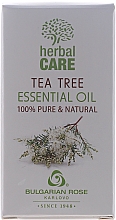 Düfte, Parfümerie und Kosmetik Ätherisches Öl Teebaum - Bulgarian Rose Herbal Care Tea Tree Essential Oil