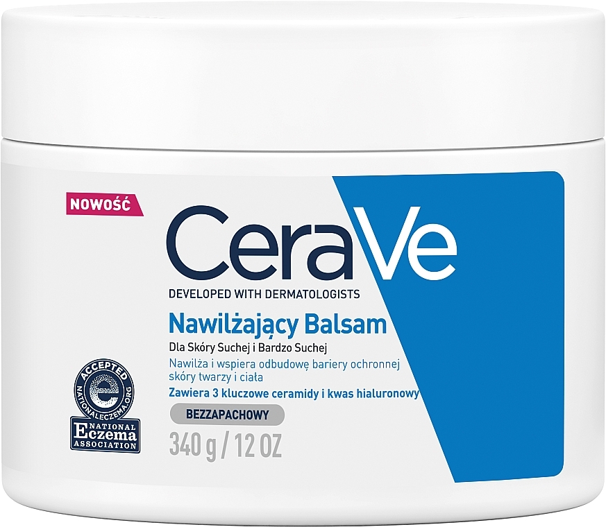 Feuchtigkeitsspendende Gesichts- und Körpercreme mit 3 essentiellen Ceramiden und Hyaluronsäure - CeraVe Moisturising Cream