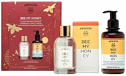 Düfte, Parfümerie und Kosmetik Apivita Bee My Honey - Duftset (Eau de Toilette 100ml + Körpermilch 200ml) 