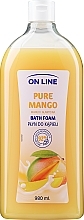 Düfte, Parfümerie und Kosmetik Badeschaum mit Allantoin und Mangoextrakt - On Line Bath Foam Pure Mango