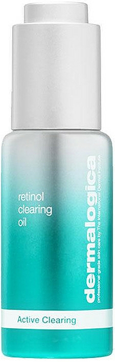 Klärendes Gesichtspflegeöl für die Nacht mit Salicylsäure und Retinol gegen Hautunreinheiten und Entzündungen - Dermalogica Retinol Clearing Oil — Bild N1
