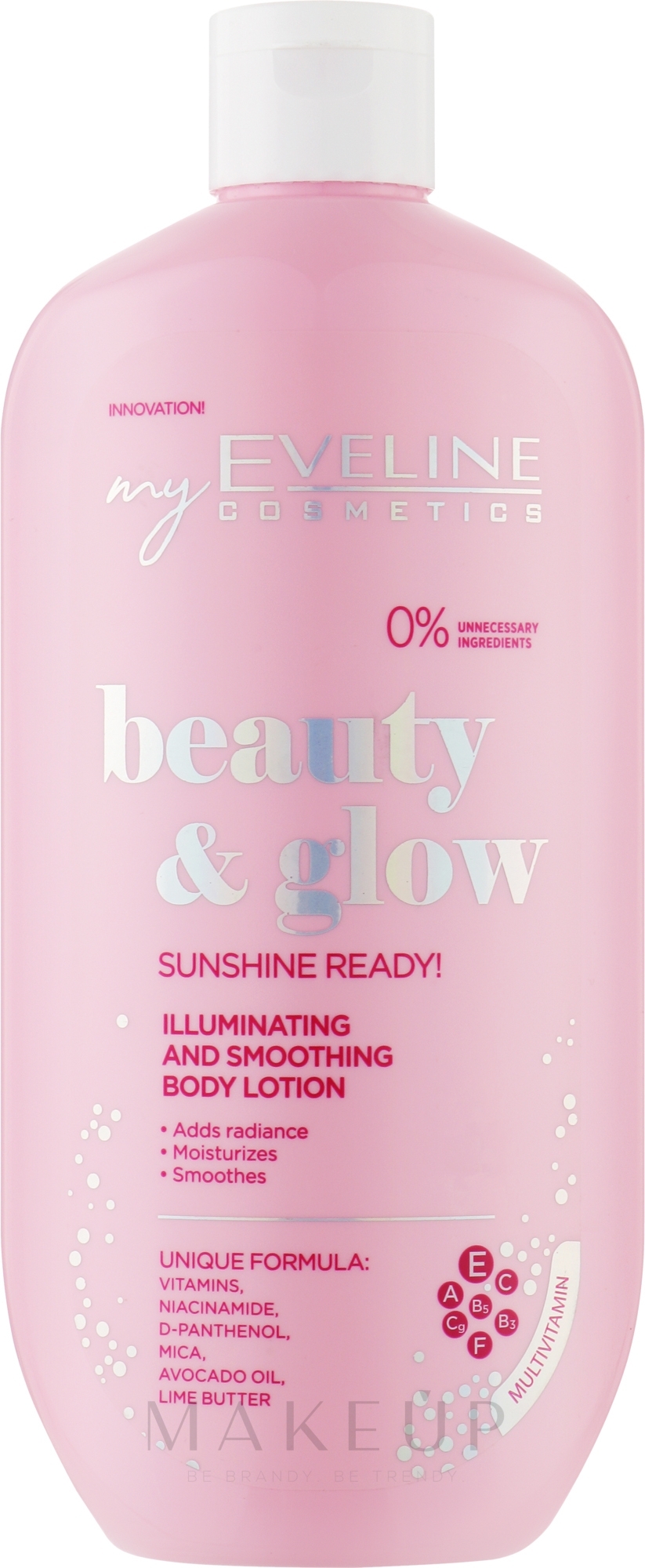 Körperbalsam - Eveline Cosmetics Beauty & Glow Sunshine Ready! — Bild 350 ml