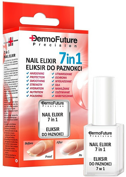 7in1 Nagelpflege - Dermofuture Precision Nail Elixir 7in1 — Bild N1