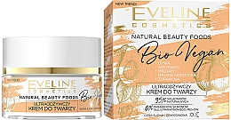 Düfte, Parfümerie und Kosmetik Intensiv pflegende Gesichtscreme - Eveline Cosmetics Natural Beauty Foods Bio Vegan