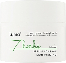 Feuchtigkeitscreme zur Talgregulierung - Lynia 7 Herbs Sebum Control Moisturizing — Bild N1