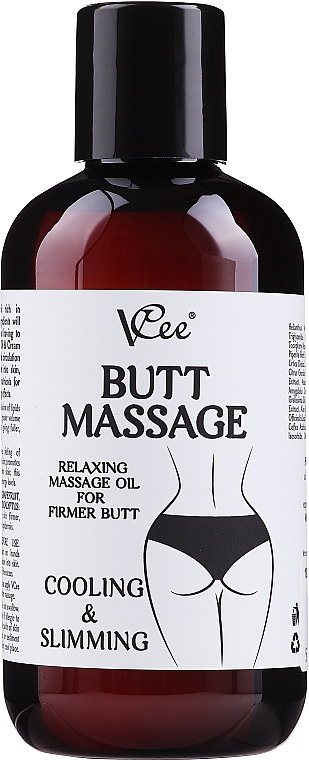 Entspannendes und festigendes Massageöl - VCee Butt Massage Relaxing Massage Oil For Firmer Butt — Bild N1