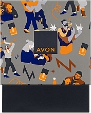 Avon Black Suede Aftershave Gift Set - Duftset (Eau de Toilette 75ml + Deodorant 50ml + Duschgel 250ml) — Bild N1