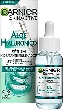 Düfte, Parfümerie und Kosmetik Feuchtigkeitsspendendes Gesichtsserum - Garnier Skin Active Hyaluronic Aloe Plumping Moisturizing Serum