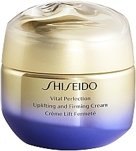 Straffende und festigende Anti-Aging Gesichtscreme gegen Falten und Pigmentflecken - Shiseido Vital Perfection Uplifting and Firming Cream — Bild N1