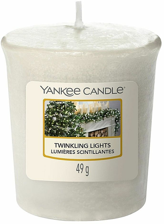 Duftkerze - Yankee Candle Votive Twinkling Lights — Bild N1