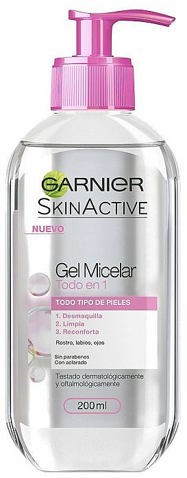 Mizellengel für alle Hauttypen - Garnier Skin Active Micellar Gel — Bild N1