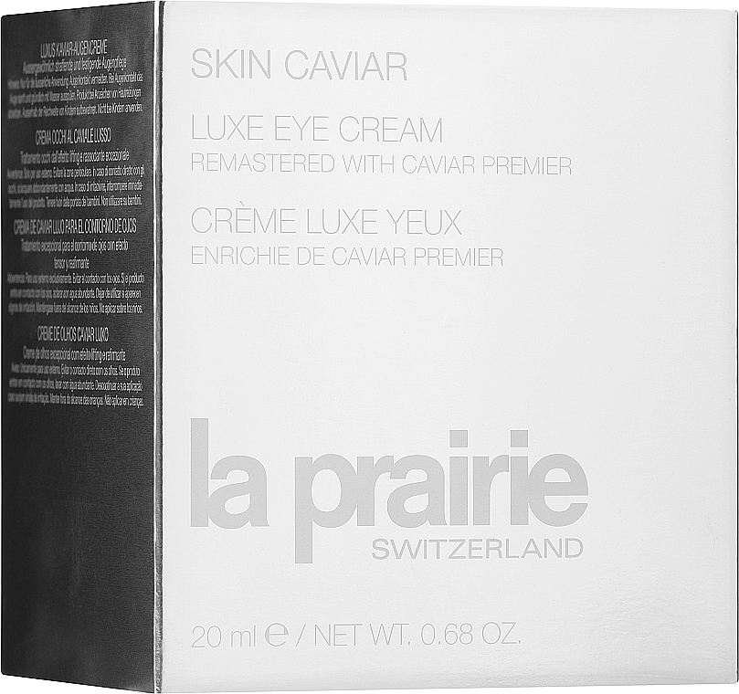 Luxuriöse Augenkonturcreme - La Prairie Skin Caviar Luxe Eye Cream — Bild N2