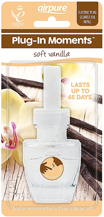 Elektrischer Aroma-Diffusor Vanille - Airpure Plug-In Moments Refill Soft Vanilla (Refill) — Bild N1