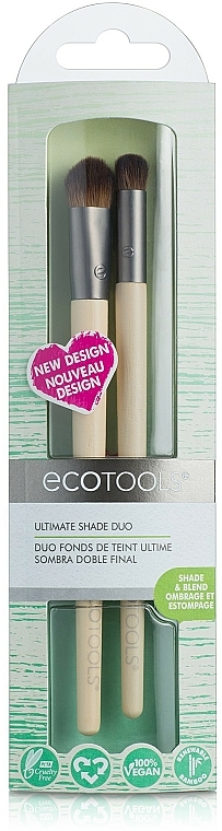 Lidschattenpinsel-Set - EcoTools Ultimate Shade Duo — Bild N1