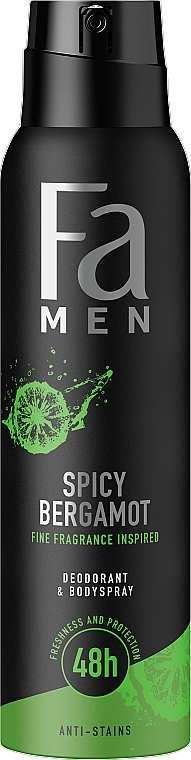 Deospray - Fa Men Spicy Bergamot Deo — Bild N1