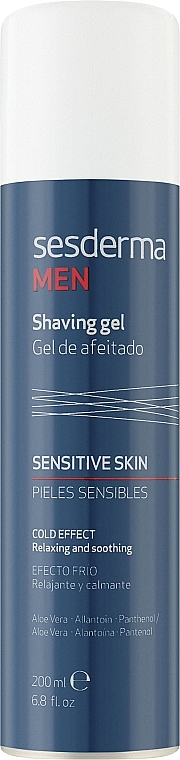 Rasiergel für empfindliche Haut - SesDerma Laboratories Men Shaving Gel — Bild N1