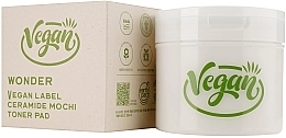 Düfte, Parfümerie und Kosmetik Feuchtigkeitsspendende Pads für das Gesicht - Tonny Molly Wonder Vegan Label Ceramide Mochi Toner Pad