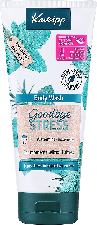 Duschgel mit Wasserminze und Rosmarin - Kneipp Goodbye Stress Body Wash — Bild N1