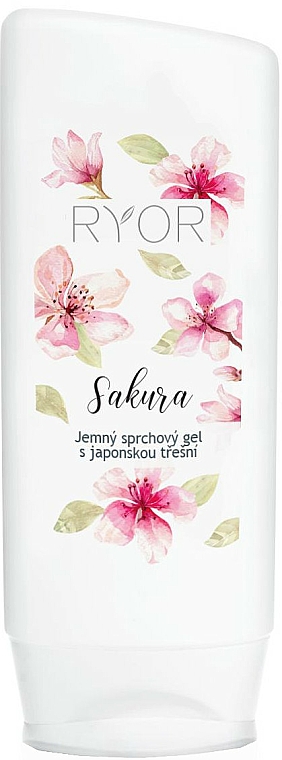 Sanftes Duschgel mit japanischer Kirsche - Ryor Sakura — Bild N1