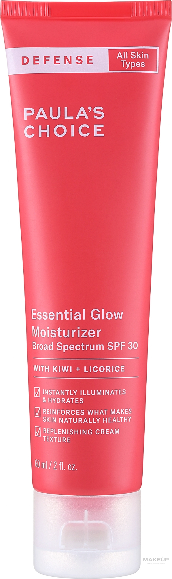 Paula's Choice Defense Essential Glow Moisturizer SPF 30 - Universelle Tagescreme SPF 30 — Bild 60 ml