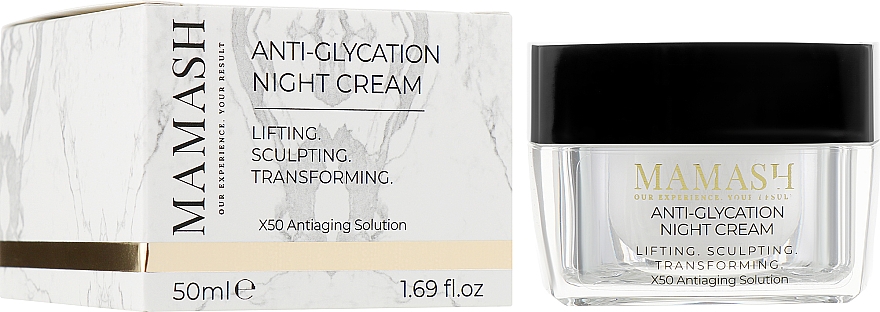 Anti-Aging-Nachtcreme für das Gesicht - Mamash Anti-Glycation Night Cream — Bild N1