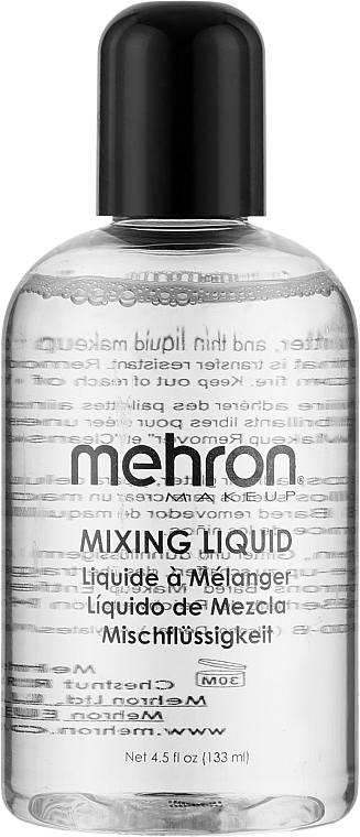 Flüssigkeit zum Fixieren von Pailletten und Pigmenten - Mehron Mixing Liquid — Bild N3