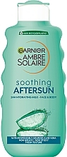 Düfte, Parfümerie und Kosmetik Beruhigende Körpermilch mit Aloe Vera nach dem Sonnenbad - Garnier Ambre Solaire
