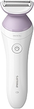 Elektrorasierer für die Trocken- und Nassrasur - Philips SatinShave Advanced Ladyshaver BRL130/00 6000 Series Wet & Dry Lady Shaver — Bild N1