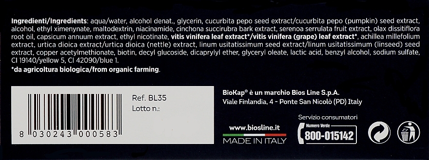 Ampullen gegen Haarausfall - BiosLine BioKap Hair Loss Ampoules — Bild N3