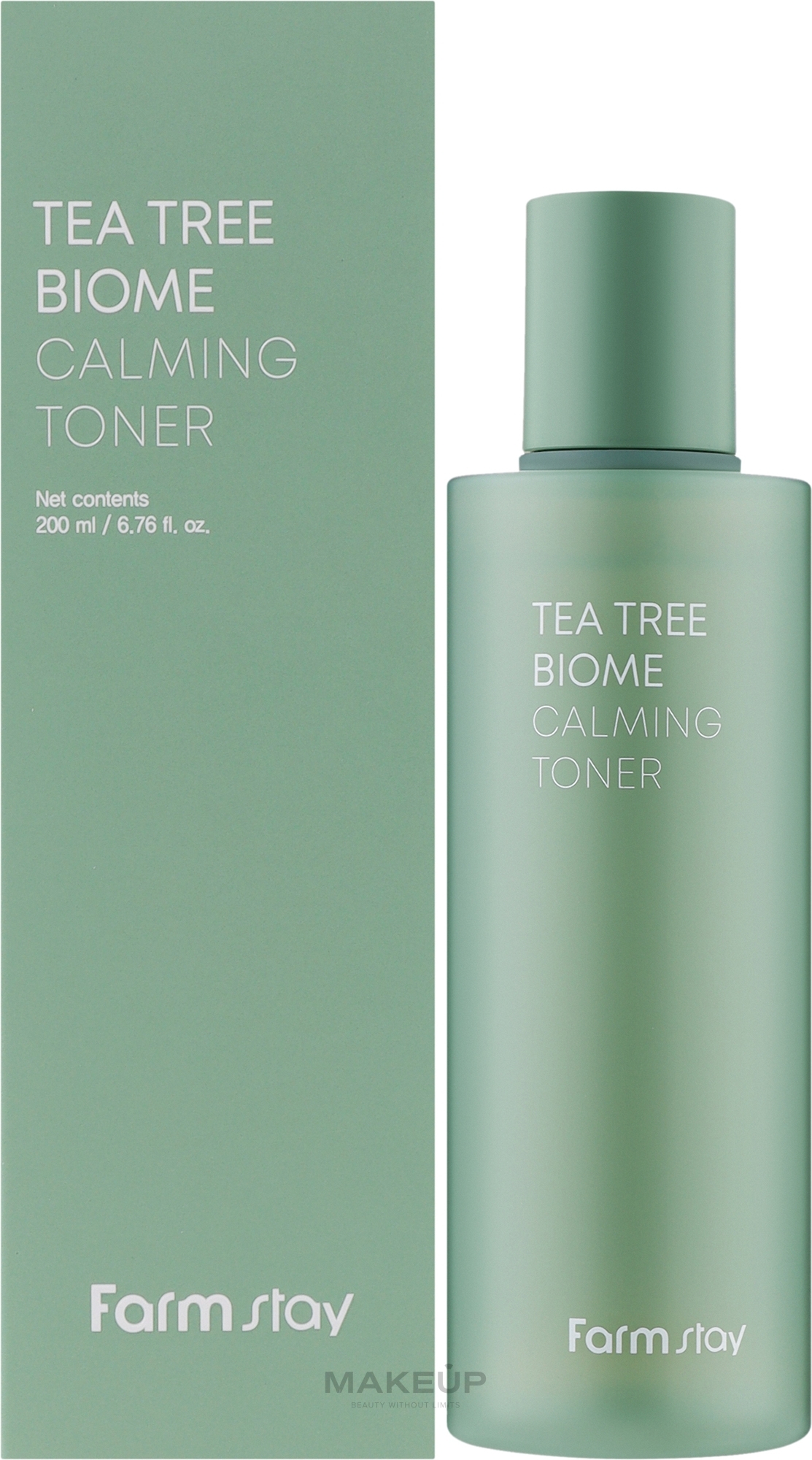 Beruhigender Toner mit Teebaumextrakt - FarmStay Tea Tree Biome Calming Toner — Bild 200 ml