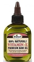 Natürliches Haaröl mit Vitamin E - Difeel 99% Natural Vitamin-E Premium Hair Oil — Bild N1