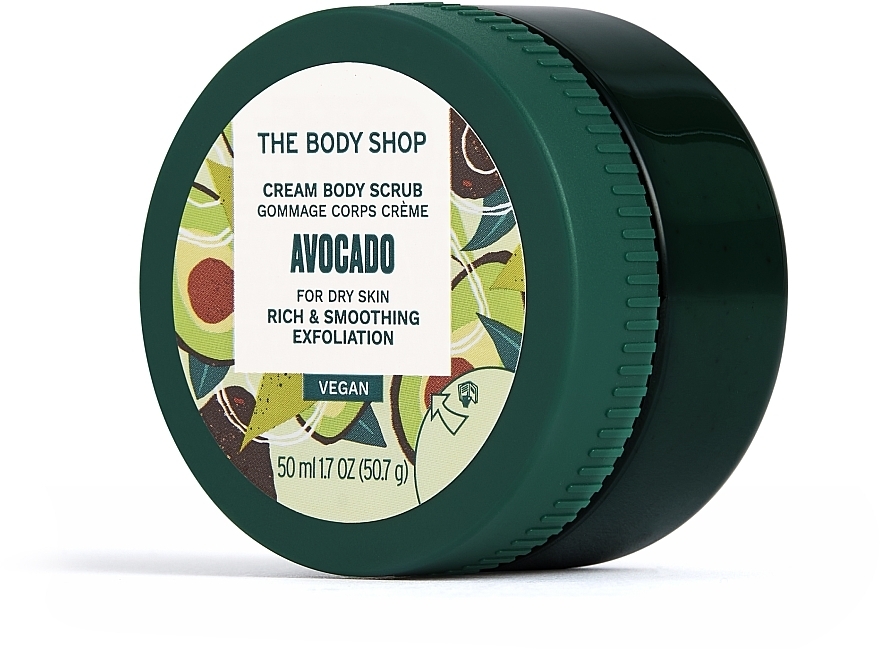 Körperpeeling Avocado - The Body Shop Avocado Body Scrub — Bild N2