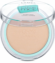 Düfte, Parfümerie und Kosmetik Antibakterielles Kompaktpuder für das Gesicht - LAMEL Make Up Clear Face Oh My Compact Powder