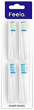 Düfte, Parfümerie und Kosmetik Ersatz-Zahnbürstenköpfe für elektrische Zahnbürste 4 St. - Feelo Easy