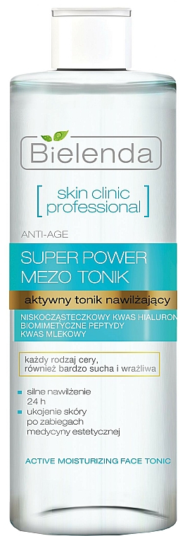 Aktives feuchtigkeitsspendendes Tonikum - Bielenda Skin Clinic Professional Mezo — Bild N1